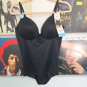 Assets By Spanx Black Shaping Bodysuit